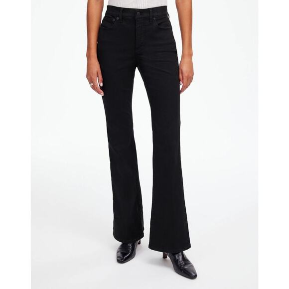 Madewell Denim - NEW Madewell Size 4 (27) Black Frost Flea Market Flare Jeans NWT